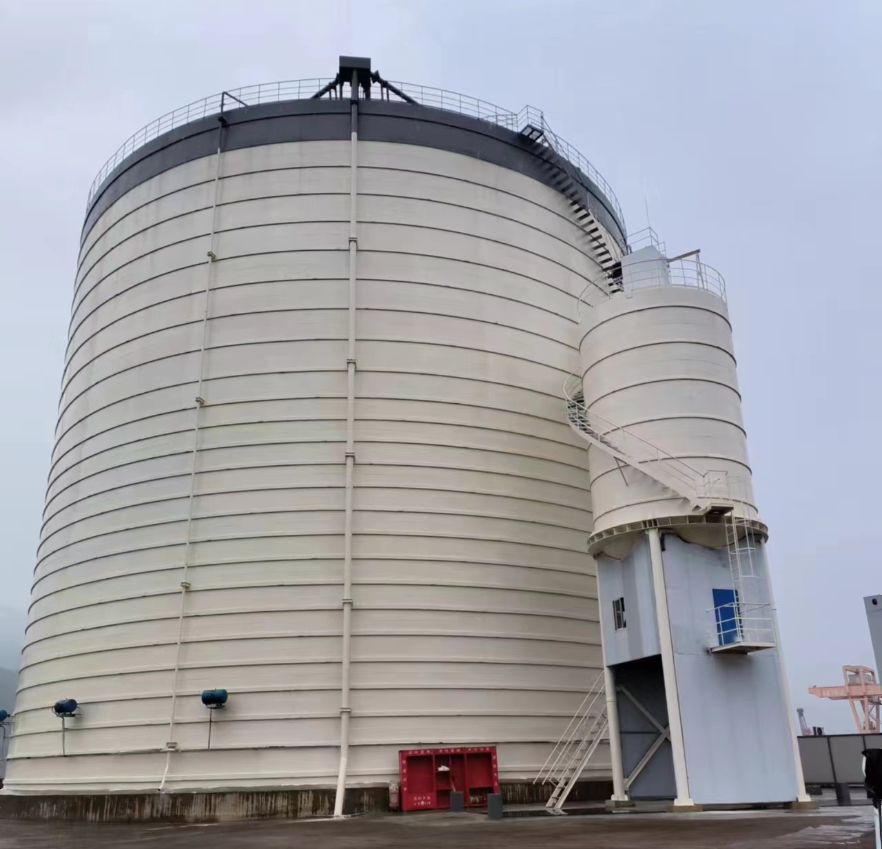 绥宁10万吨水泥钢板库